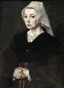 Portrait of a young woman